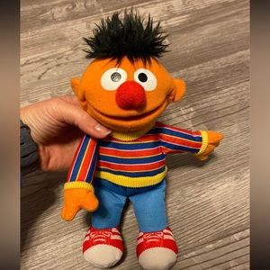 Ernie plush Sesame Street doll (obsolete) RARE